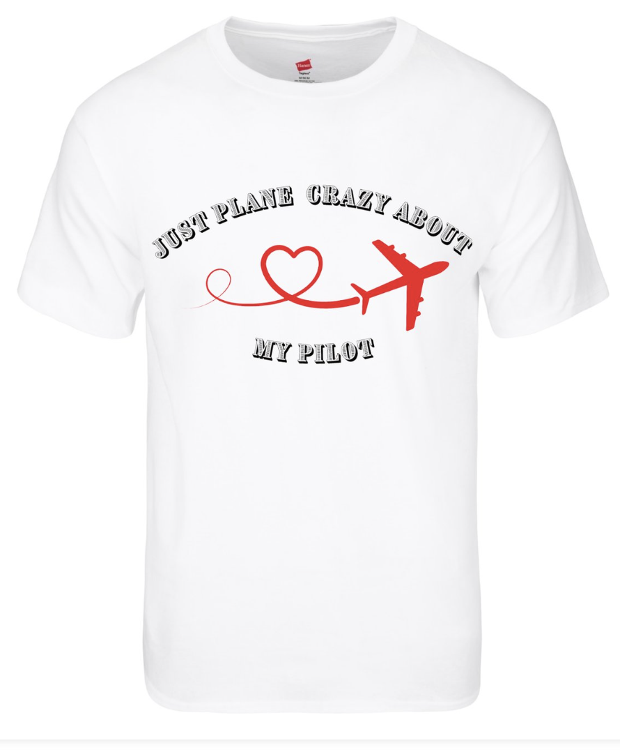 Valentine's Day Specials- Just Plane Crazy T-Shirt - Race City