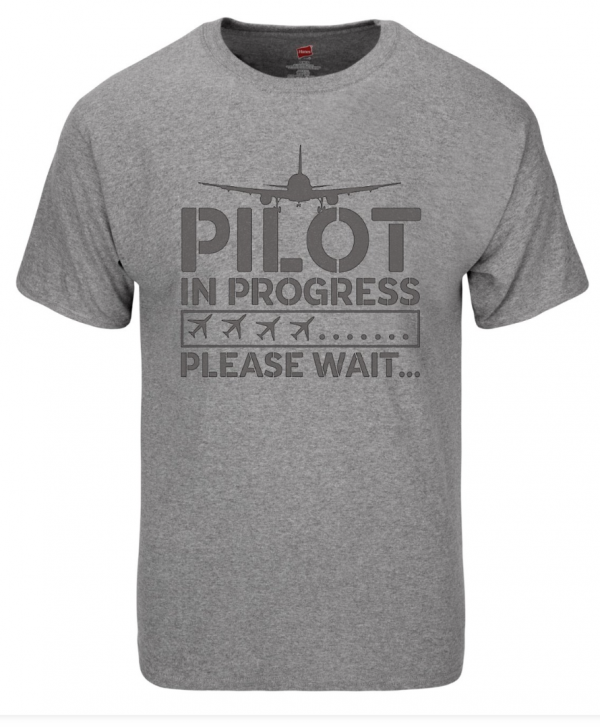 Pilot In Progress T-Shirt - Image 2