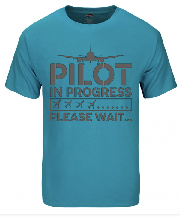 Pilot In Progress T-Shirt - Image 1