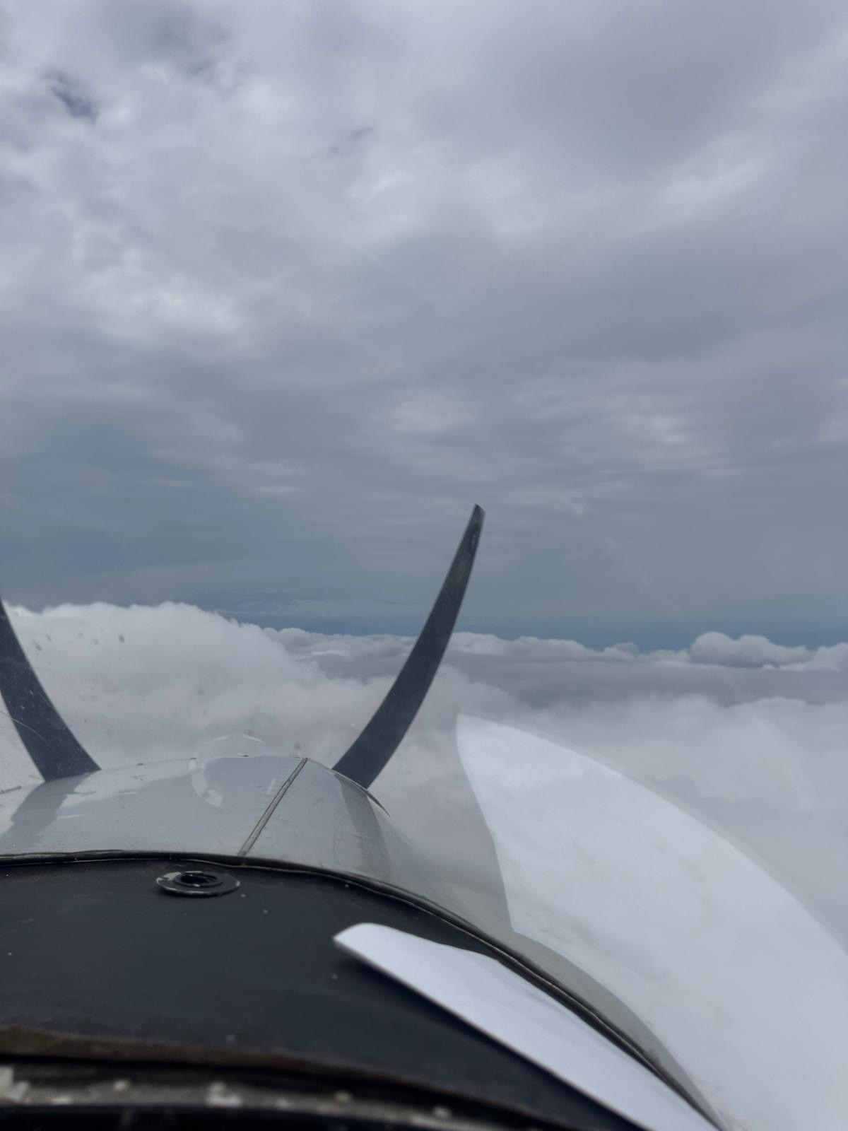 Escape traffic. Enter airspace.