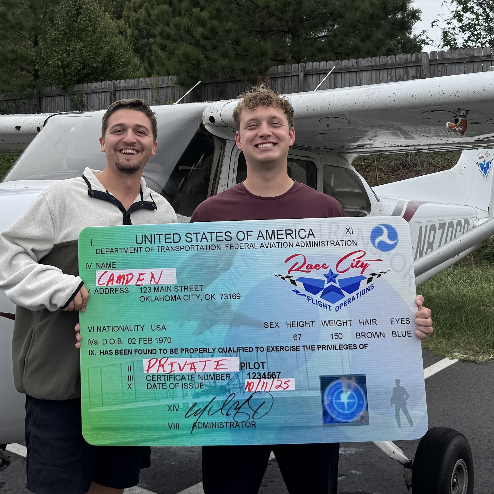 Camden is our latest successful student! With his work ethic and Merritt's instruction, Camden has started making his dreams a reality!