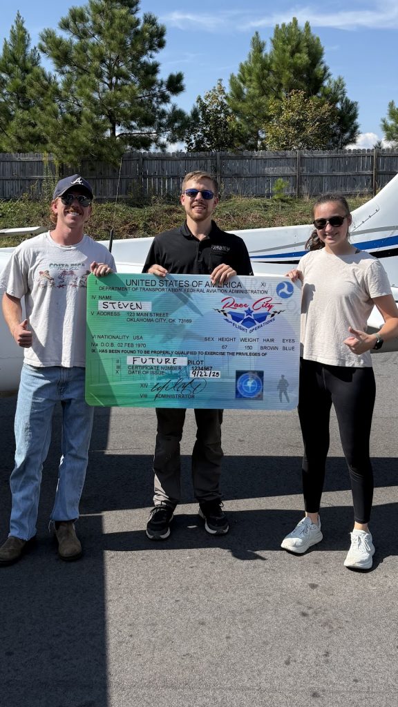 For Steven, that unforgettable moment has finally arrived. He's not just a passenger; he’s in the pilot's seat, embarking on his very first discovery flight at Race City Flight Operations. This isn't just a flight; it’s the first chapter of a new adventure, a dream taking wing. So many people dream of flying, of seeing the world from a new perspective, but few ever take the leap. Steven has. He’s putting his trust in the hands of the experts at Race City Flight Operations, and for good reason. They are more than just a flight school; they are a team obsessed with their students' success. Their reputation is built on a foundation of experienced, dedicated instructors who don't just teach you to fly—they prepare you to soar. These aren't just pilots; they're mentors, guiding you through every step of the journey, ensuring you are confident, competent, and ready for whatever your aviation goals may be. The secret to a smooth takeoff is a purpose-built training fleet. At Race City Flight Operations, Steven is learning in a Cessna 172. These aren’t just any planes; they are meticulously maintained and specifically selected for their training capabilities. The Cessna 172 is the gold standard for flight schools around the world, known for its forgiving nature, stable handling, and reliability. This means Steven gets a more efficient training experience and a smoother learning curve, which translates to a lower total cost. Every hour in the air is a productive one, building skills and confidence without unnecessary challenges. From the pre-flight checks to the final landing, every moment is a learning opportunity. The instructors at Race City Flight Operations don't just lecture; they provide hands-on, one-on-one instruction, tailoring their approach to each student's unique learning style. They are a team that is genuinely invested in their students. Whether Steven's goal is to fly for fun, earn a private pilot's license, or even pursue a career in aviation, the team will ensure he's not just ready, but truly prepared. The sky is no longer just a backdrop; it's a destination. As Steven looks out over the horizon, he’s seeing more than just the landscape below. He’s seeing a world of possibilities, a future where he can navigate the clouds and touch the sky. It's a powerful moment, the culmination of a dream and the start of an incredible journey. Congratulations, Steven, on your first flight! The sky is no longer the limit—it’s just the beginning.