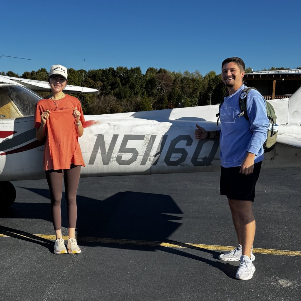 Riley just flew an airplane by herself! Riley is quickly making her dream of flying a reality! It's a big sky up there-Riley is conquering it one take off at a time! Great job Riley!