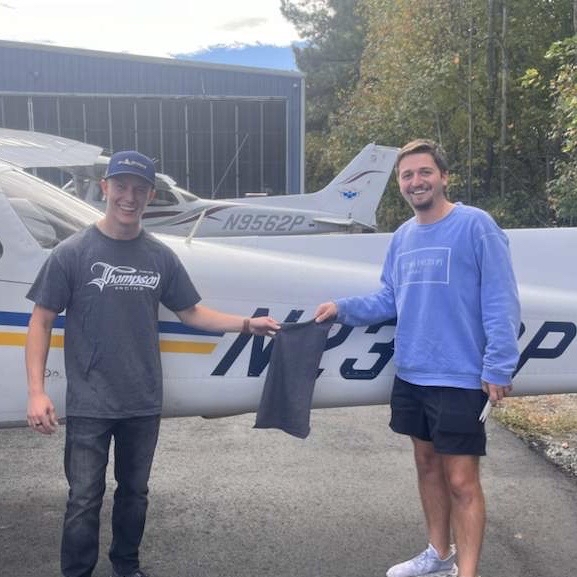 Parker flew an airplane solo! Another safe and competent pilot reaching for the sky! Great job Parker!