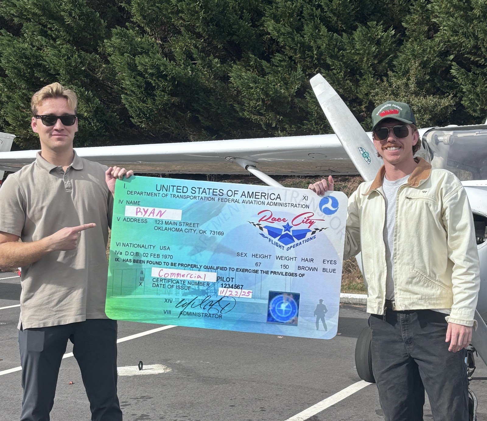 Ryan can get a job as a pilot! At a flight school that prides itself on making student dreams a reality, Ryan's able to start making money as a pilot!