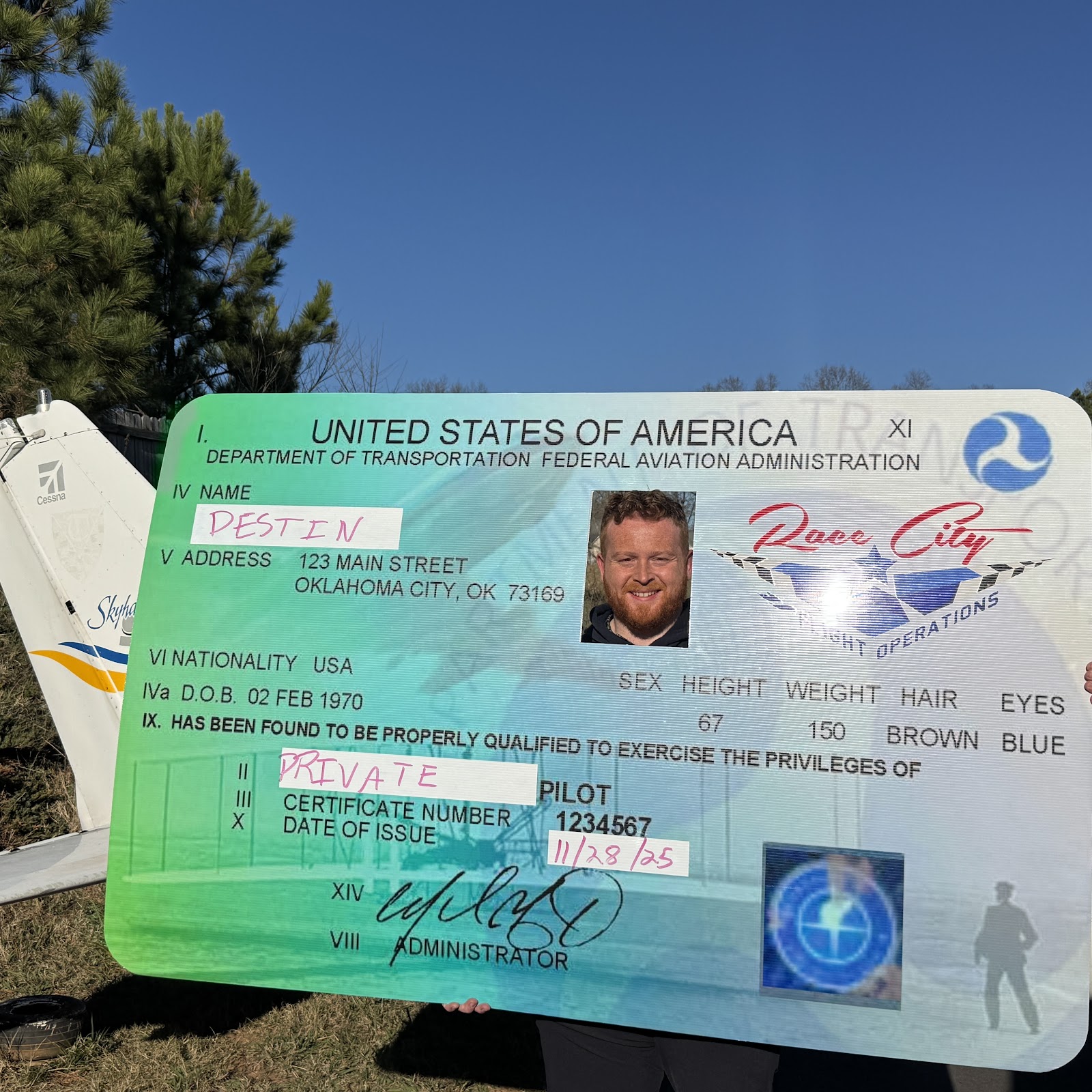 They said it couldn't be done in your timeline. You proved them gloriously wrong. The Private Pilot certificate isn't just paper; it’s the definitive proof of your mastery. Congratulations, Captain.