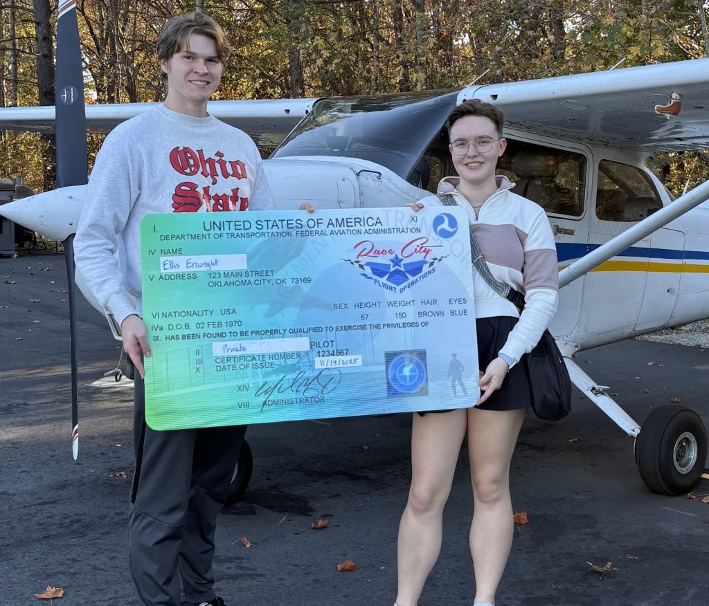 🎉 HUGE CONGRATULATIONS TO ELLIS! 🎉 Today, Ellis didn't just earn a certificate; she proved that dreams truly become reality when grit meets the sky. 🚁 Watching her journey from first lesson to Private Pilot has been an inspiration to all of us. She faced the challenges, mastered the skies, and now officially holds the license to fly into any horizon she chooses! Your dedication paid off, Ellis. Welcome to the skies, Captain! ✈️