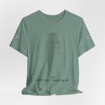 Charlotte Coordinates T-Shirt — CLT N3512.82 / W8056.94' - Image 8