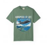 Airspeed Is Life T-Shirt – Vintage Airplane Aviation Graphic Tee - Image 6