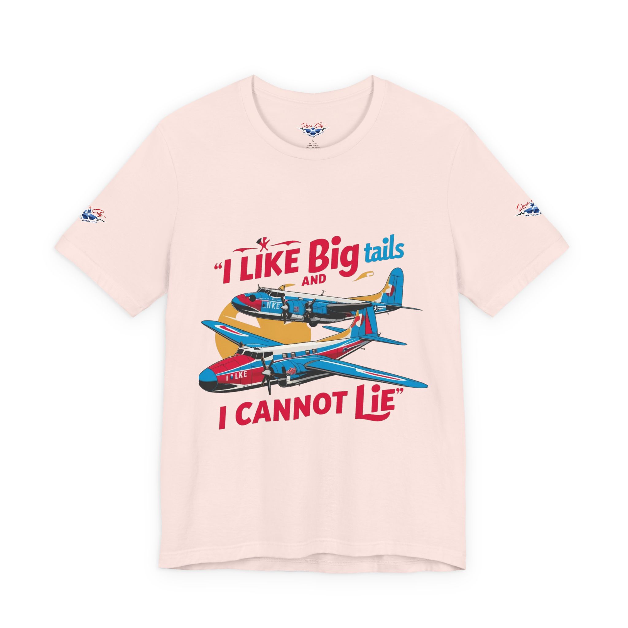 13226021484514596648_2048-1.jpeg I Like Big Tails I Cannot Lie Airplane T-Shirt - Image 1