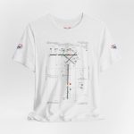 Airventure Oshkosh Airport Diagram T-Shirt - Image 16