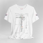 Airventure Oshkosh Airport Diagram T-Shirt - Image 8