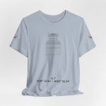 Charlotte Coordinates T-Shirt — CLT N3512.82 / W8056.94' - Image 24