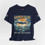 Airspeed Is Life Tee — Blue Skies & Tailwinds Aviation T‑Shirt - Image 28