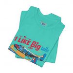I Like Big Tails I Cannot Lie Airplane T-Shirt - Image 35