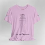 Charlotte Coordinates T-Shirt — CLT N3512.82 / W8056.94' - Image 4