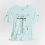 Airventure Oshkosh Airport Diagram T-Shirt - Image 28