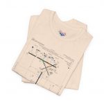 Airventure Oshkosh Airport Diagram T-Shirt - Image 19