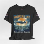 Airspeed Is Life Tee — Blue Skies & Tailwinds Aviation T‑Shirt - Image 20