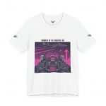 Children of the Imminent Line Tee — Retro Futuristic Cyberpunk Graphic T‑Shirt - Image 5