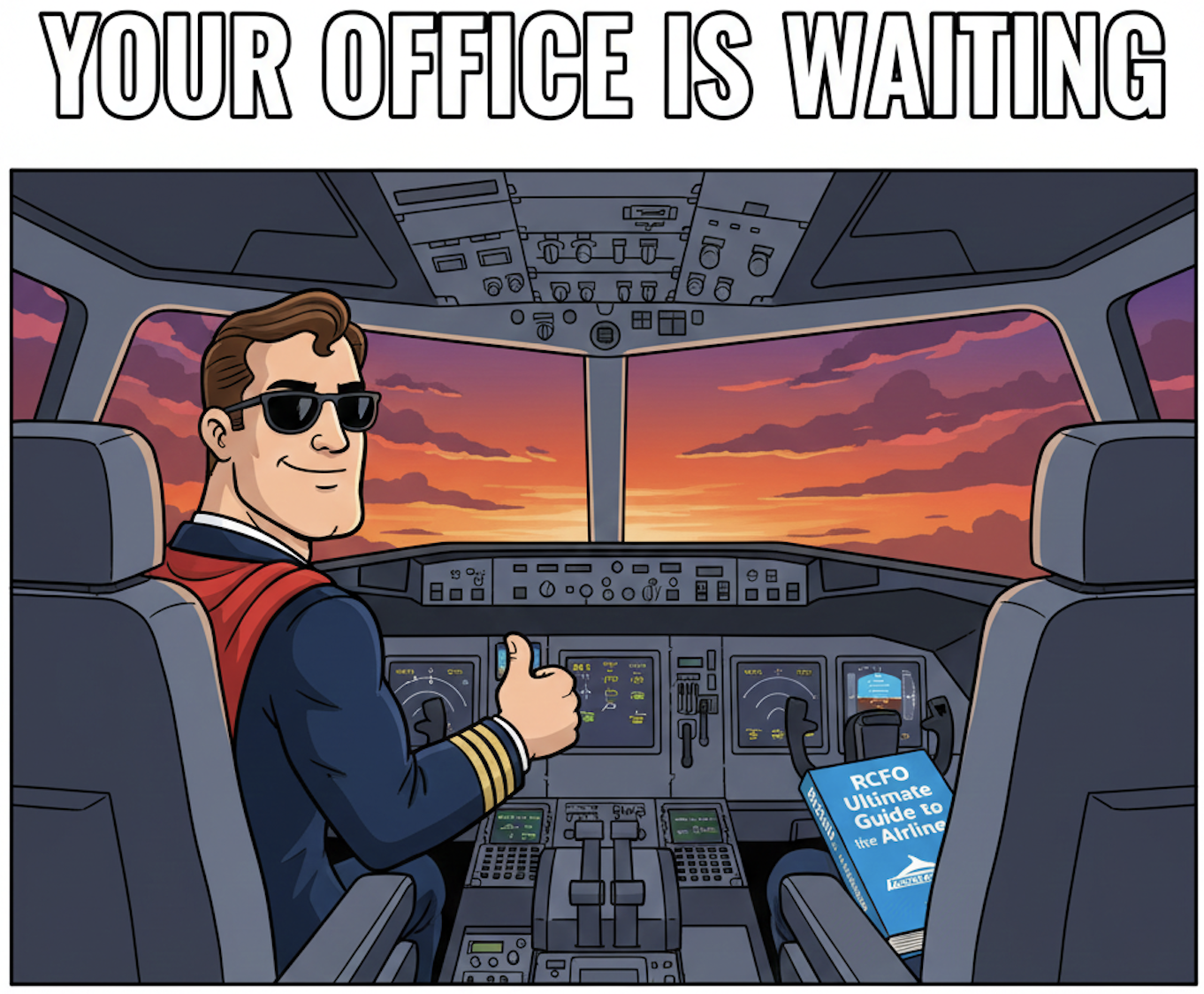 The only thing missing from this flight deck is you. 💺 Don't let confusion keep you grounded. Read the guide that thousands of pilots used to get from the classroom to the cockpit. Your journey starts with one click. 🌅🛫