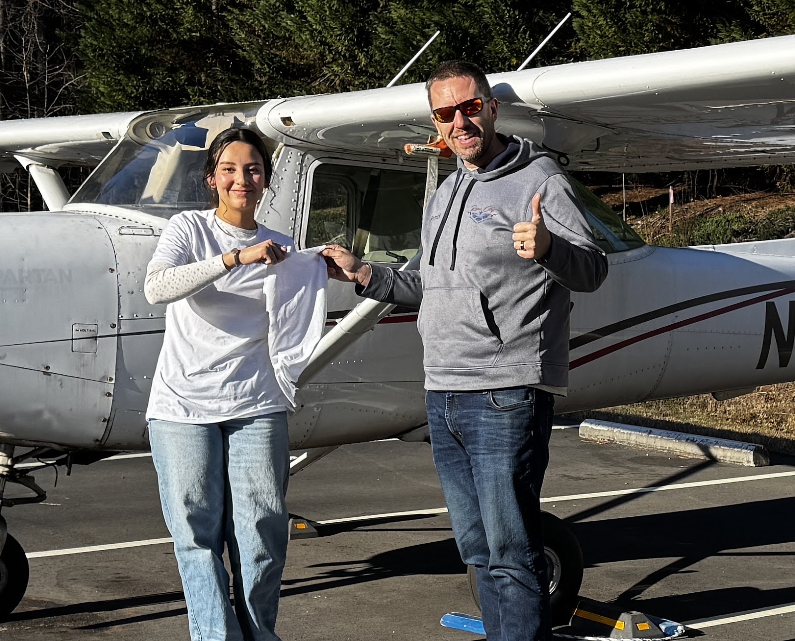 They cut the shirt tail for a reason. It means I’m done riding on someone else’s confidence. Today, I built my own. One pilot. One plane.