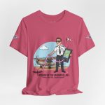 Children of the Magenta Line T-Shirt — "Sorry, can't fly, cloud in sight!" - Image 48