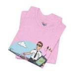 Children of the Magenta Line T-Shirt — "Sorry, can't fly, cloud in sight!" - Image 3