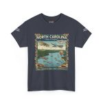 North Carolina Vintage Travel Tee — "Where Innovation Takes Flight & Speed Reigns"