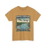 North Carolina Vintage Travel Tee — "Where Innovation Takes Flight & Speed Reigns" - Image 19
