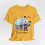 Children of the Magenta Line T-Shirt — "Sorry, can't fly, cloud in sight!" - Image 12