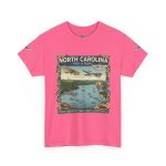 North Carolina Vintage Travel Tee — "Where Innovation Takes Flight & Speed Reigns" - Image 47