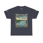North Carolina Vintage Travel Tee — "Where Innovation Takes Flight & Speed Reigns" - Image 2