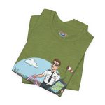 Children of the Magenta Line T-Shirt — "Sorry, can't fly, cloud in sight!" - Image 8