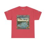 North Carolina Vintage Travel Tee — "Where Innovation Takes Flight & Speed Reigns" - Image 49
