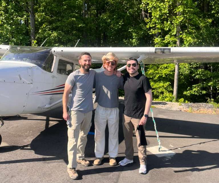Congratulations to these guys! Christopher and Clay had their first solo on the same day with the same instructor!
