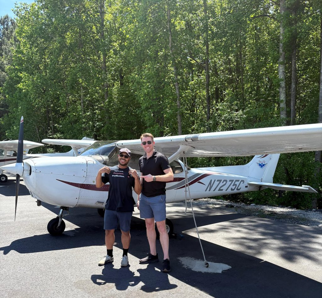 Congratulations Michael on your first solo!