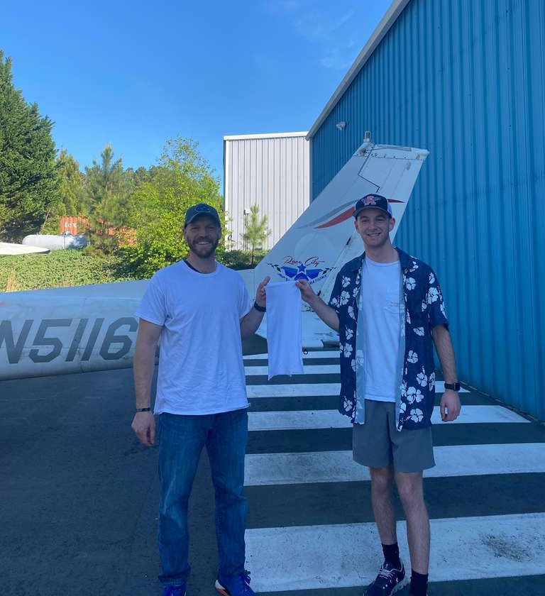 Congratulations to BillyJoe on his first solo!