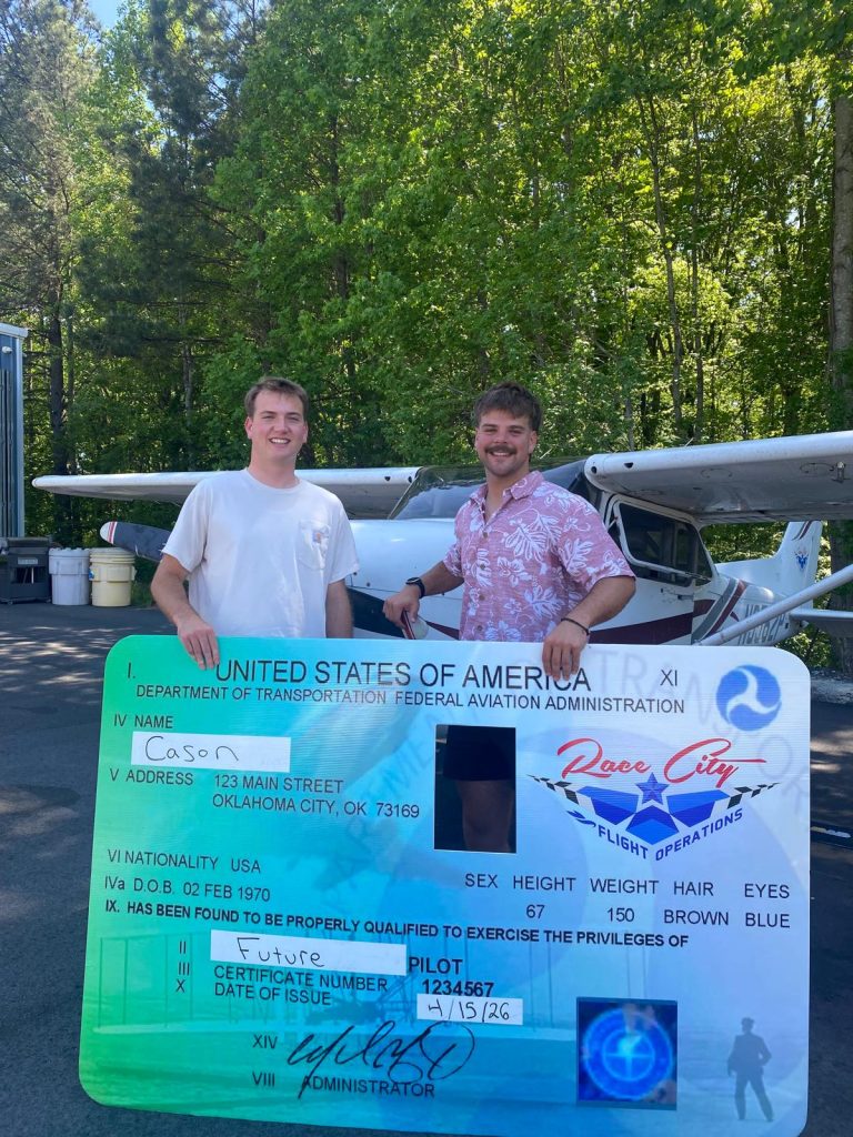 We can't wait to start flying with you Cason! Book your first discovery flight on our website at racecityfo.com!