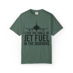 "I Love the Smell of Jet Fuel in the Morning" Pilot Tee - Image 21