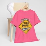 CFI On Board Graphic Tee — Aviation Instructor Pilot Shirt - Image 126