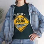 CFI On Board Graphic Tee — Aviation Instructor Pilot Shirt - Image 88