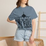 "I Love the Smell of Jet Fuel in the Morning" Pilot Tee - Image 36