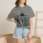 "I Love the Smell of Jet Fuel in the Morning" Pilot Tee - Image 32