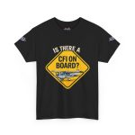 CFI On Board Graphic Tee — Aviation Instructor Pilot Shirt - Image 33