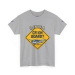 CFI On Board Graphic Tee — Aviation Instructor Pilot Shirt - Image 53