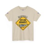 CFI On Board Graphic Tee — Aviation Instructor Pilot Shirt - Image 43