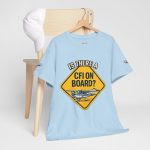 CFI On Board Graphic Tee — Aviation Instructor Pilot Shirt - Image 96