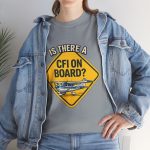CFI On Board Graphic Tee — Aviation Instructor Pilot Shirt - Image 78
