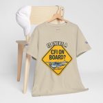 CFI On Board Graphic Tee — Aviation Instructor Pilot Shirt - Image 46